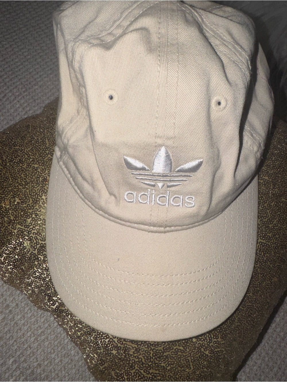Adidas Originals Beige Adjustable Baseball Cap